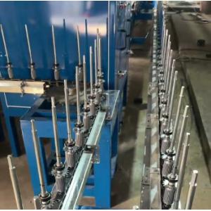 China Gasoline And Diesel Filter Automatic Electrostatic Powder Coating Line L12m on sale