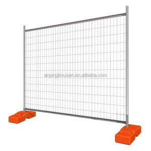 Low Carbon Steel 6*10/6*12 ft Removable Temporary Fence Panels for Temporary