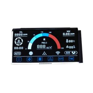 Lcd Display 8 Numbers VA DFSTN Lcd 7 Segment Decimal Display Negative High