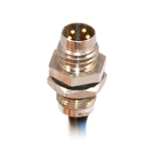 2 3 4 5 Pin M8 Circular Connector Sensor Plug IP67 Panel Front Mount Socket