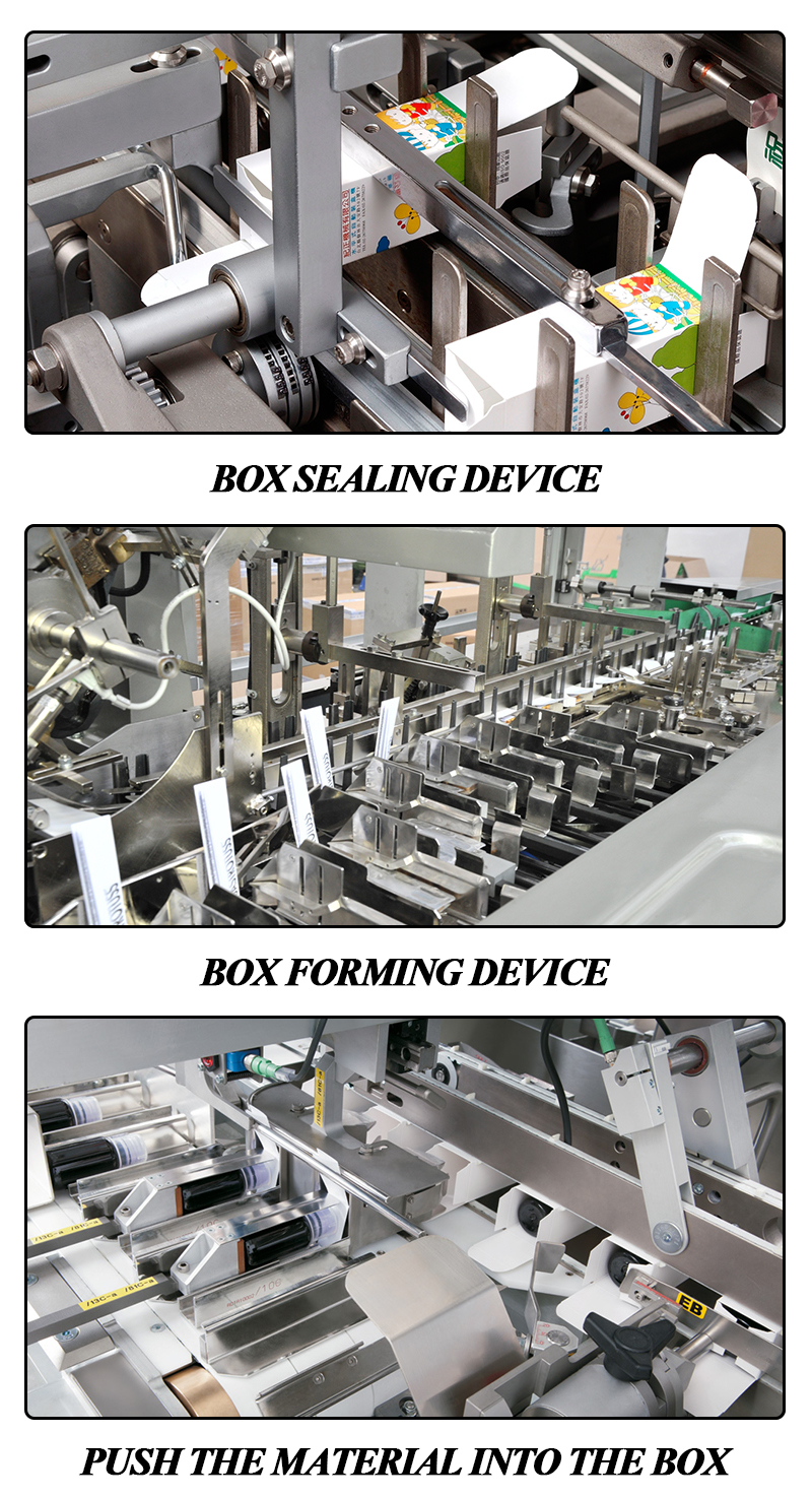 Face Mask Automatic Box Cartoning Packaging Machine 4.1kw 3500kg
