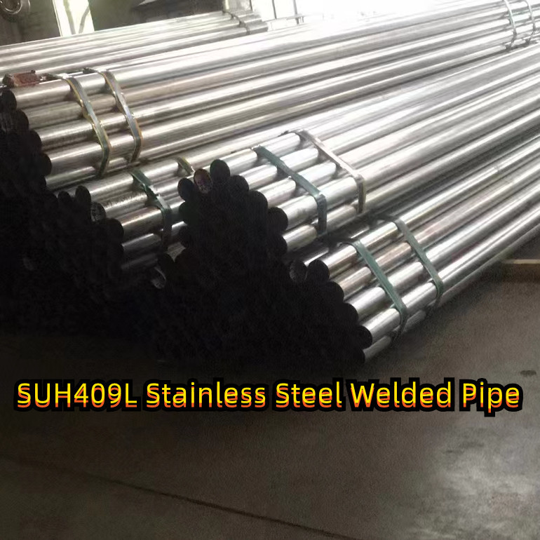 SUS 409L ERW Stainless Steel Welded Pipe Annealed Size 31.8 * T1.0* 5800
