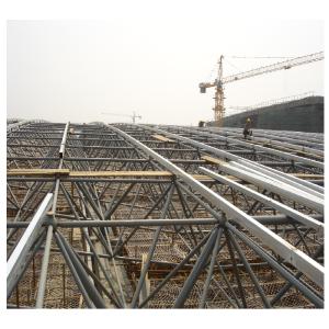  Q235 Customized Prefab Steel Space Frames High Wind Resistance Manufactures