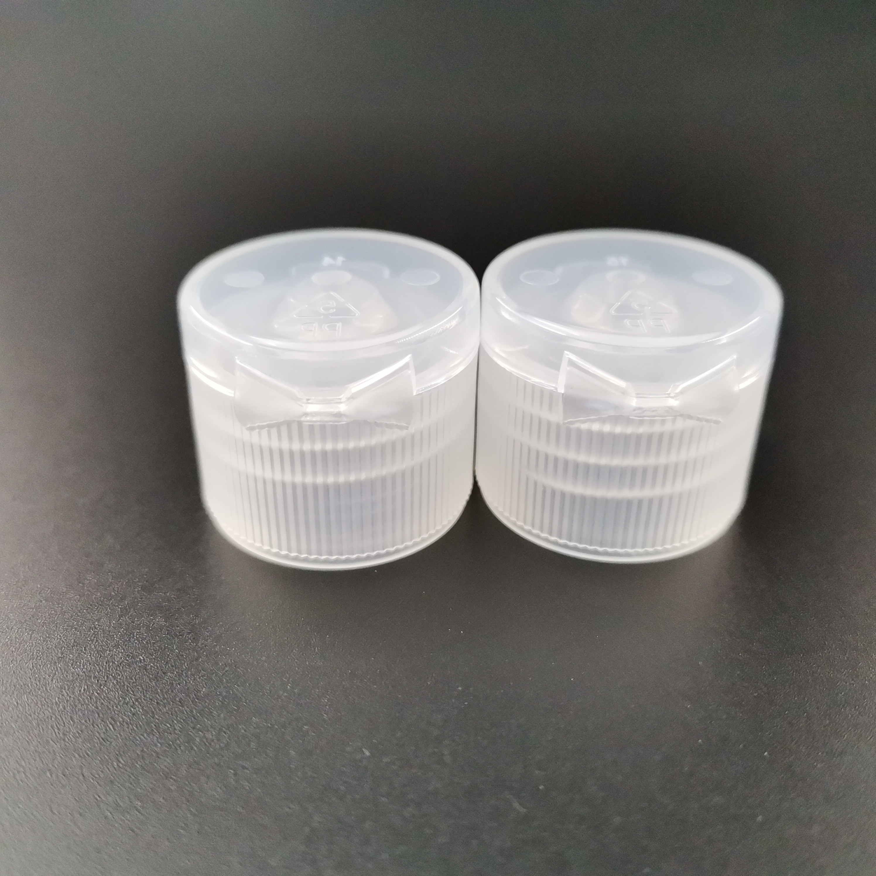 28mm snap oval plastic flip cap for shampoo bottle