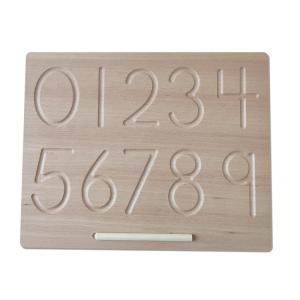 China Alphabets Board 29cm Wooden Math Toy Counting Teaching Language on sale
