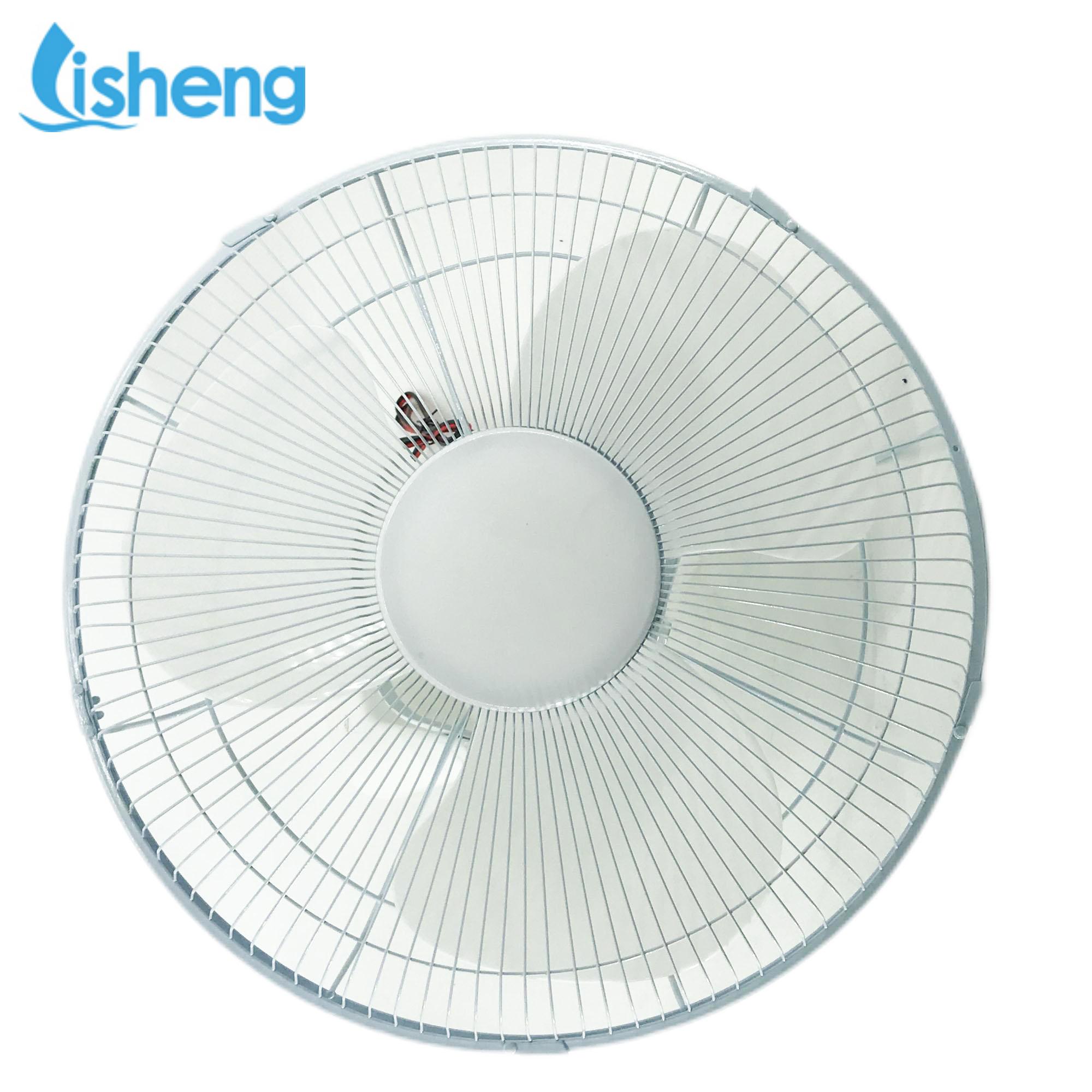 Professional Solar 16 Inch Ac / Dc Ceiling Air Cooler Orbit Fan With Adapter