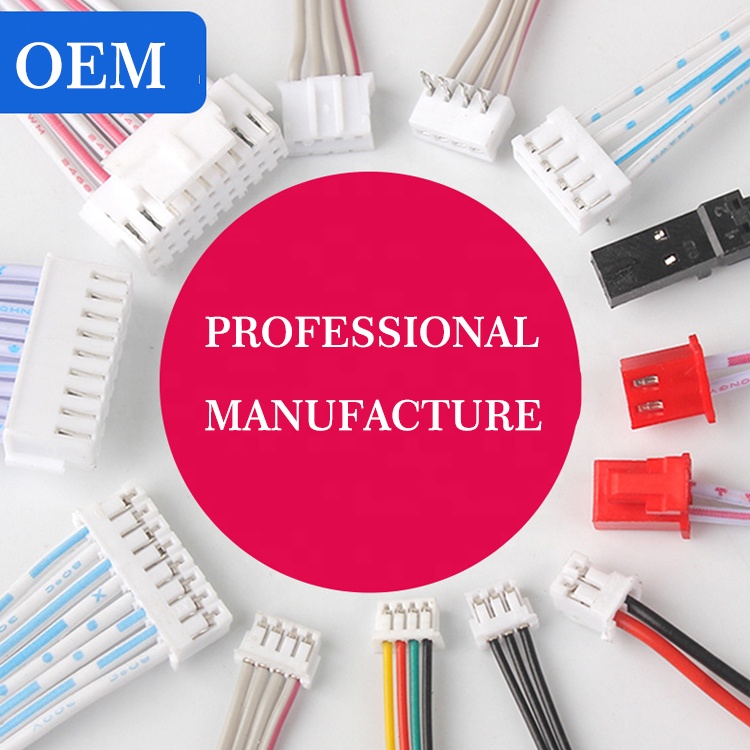 Custom JST PH XH SH Molex Crimp Dupont IDC Terminal Connector Wire Harness Cable