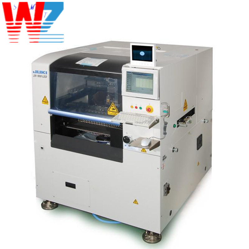 SMT PCB Assembly Line Juki JX-100 Pick And Place Machine 300CPH Placement Capacity