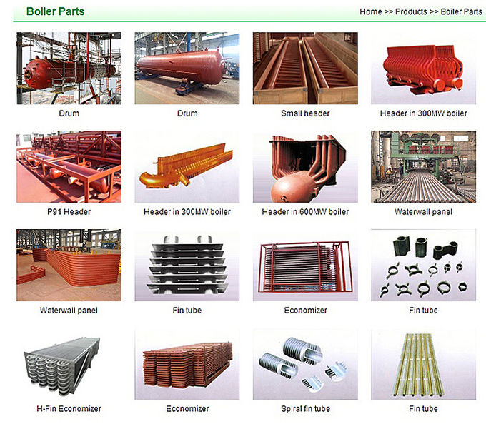 High Pressure CFB Boiler Header Steam Boiler Header with ASME