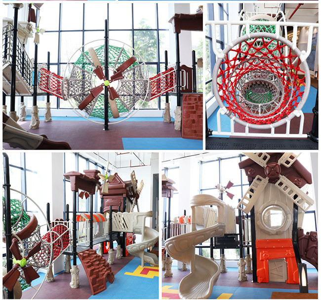Kids Sport Game Toys Outdoor Playground Tube Plastic Slide