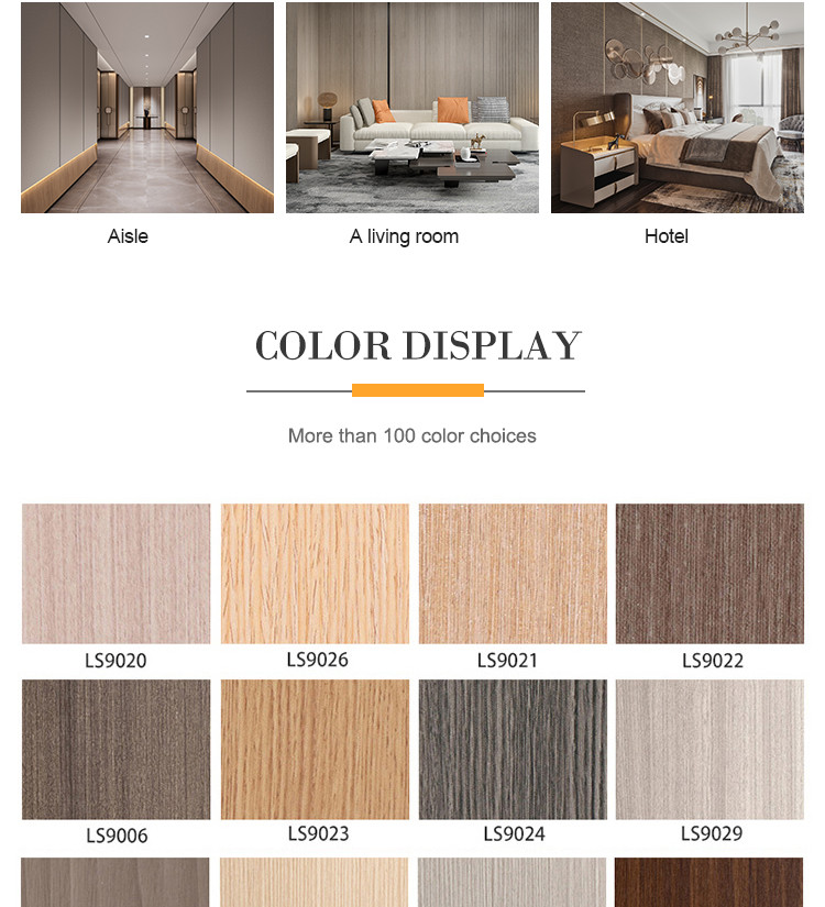 Hot Sale Fire And Moisture Resistant WPC Slotted Panel Wood Veneer Wall Panels