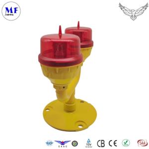 LED Low Medium High Intensity Single Light Aviation Obstruction Lamp With ICAO