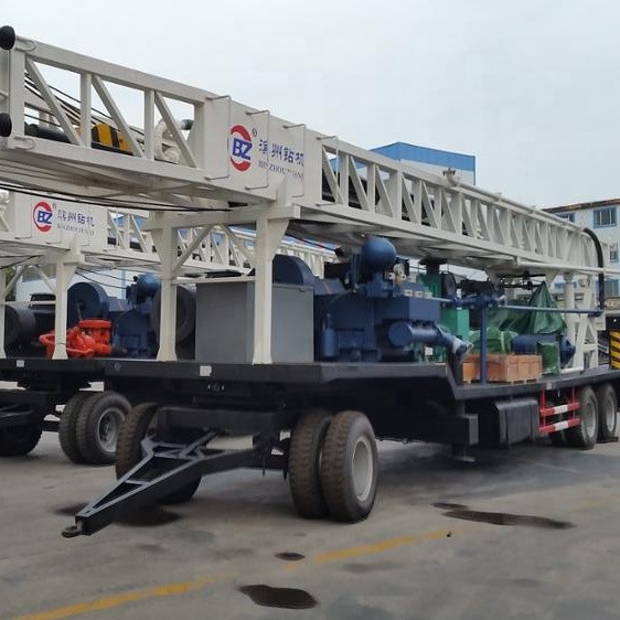 24 T 380V BZT600 Water Well Drilling Machine / Rotary Drilling Rig