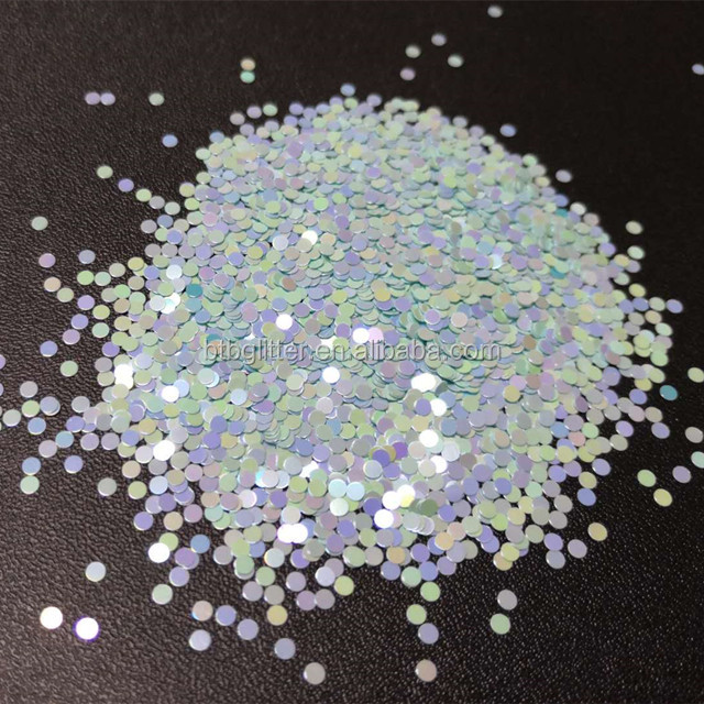 Other Holiday Supplies Die Cutting Printing Holographic Silver Chunky Glitter with Stars Mixes