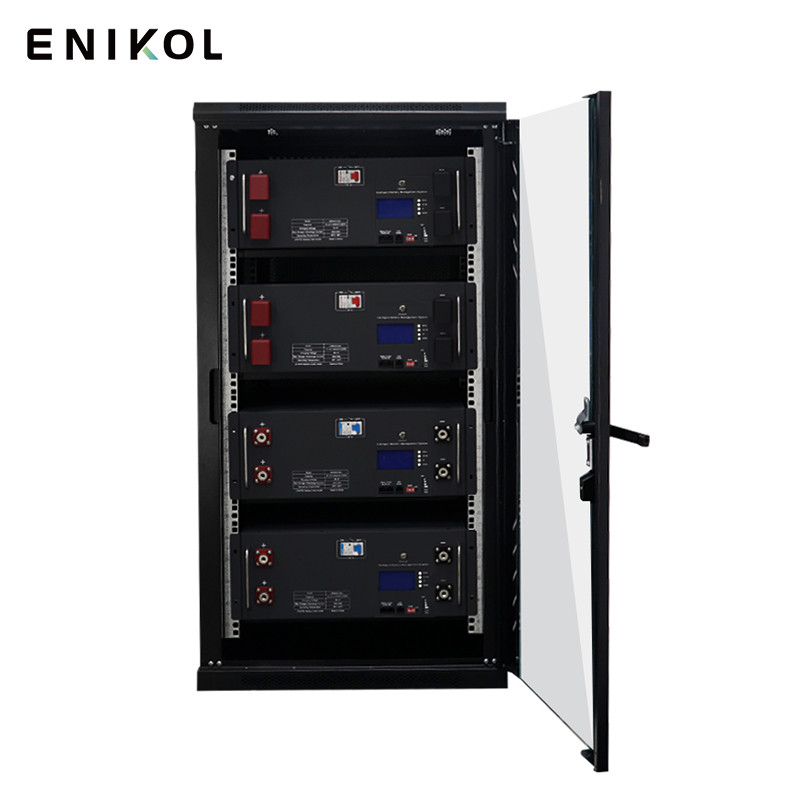 LiFePO4 48V Solar Battery With LCD Display , 100ah Lithium Iron Phosphate Battery