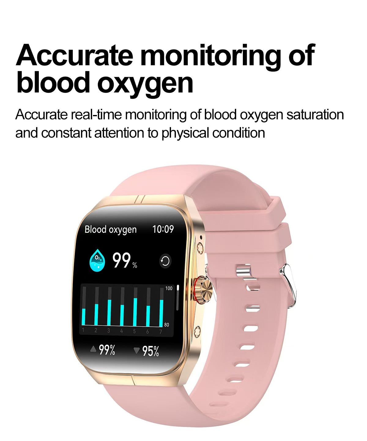 HK80 Calorie Smart Watch Music Player Smart Watch BT Call Sleep Monitoring Smartwatch IP68