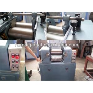 XK-160 Rubber Lab Two Roll Mixing Mill Machine with 3500*3200*2800mm Size