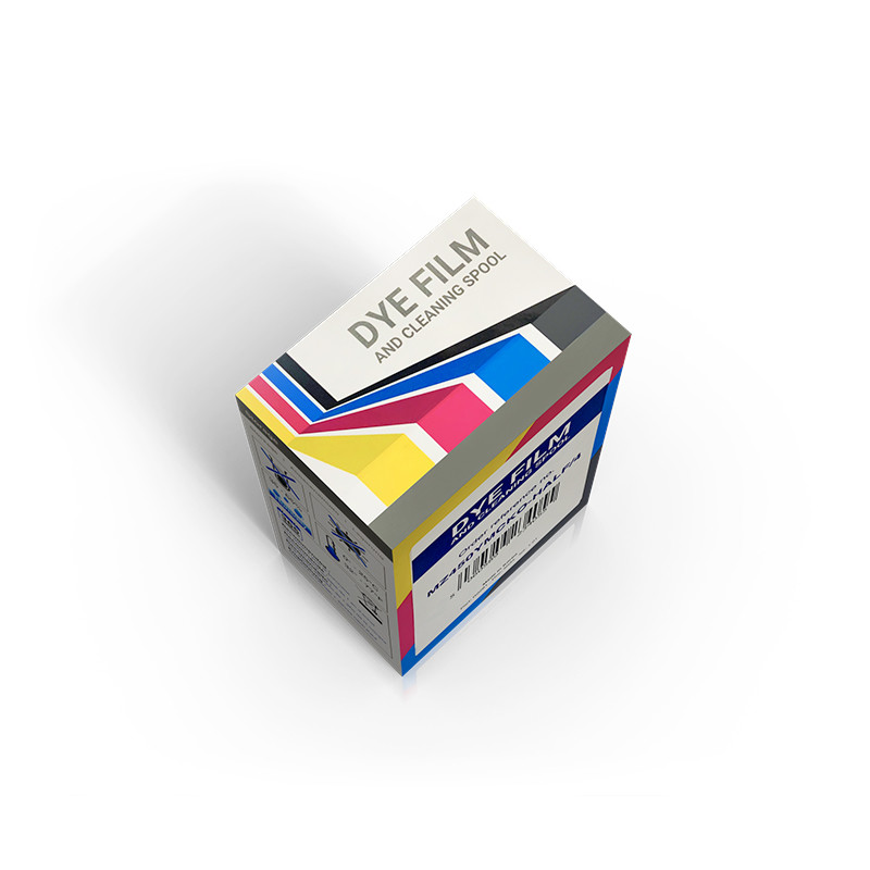 Import Ribbon Magicard MZ450YMCKO-HALF Dye Film And Cleaning Spool 450 prints/roll