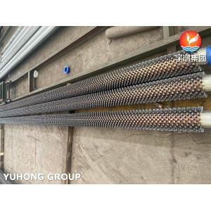 ASTM A312 TP317L Studded Fin Tube With 11Cr Stud Fins For Fired Heaters