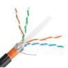 Buy cheap Outdoor 23AWG Cat5e Lan Cable Cat6 Cat6A Cat7 Cat7A with PVC Jacket from wholesalers