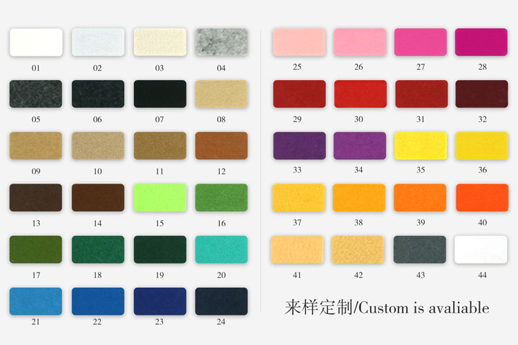 Ecofriendly 100 Handmade Foldable Multi Color Felt Child Kids Educational Board Toy