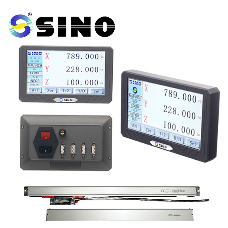 Sino SDS200 Metal 4-Axis LCD Digital Readout Display Kit Ka-300 Linear Scale Encoder
