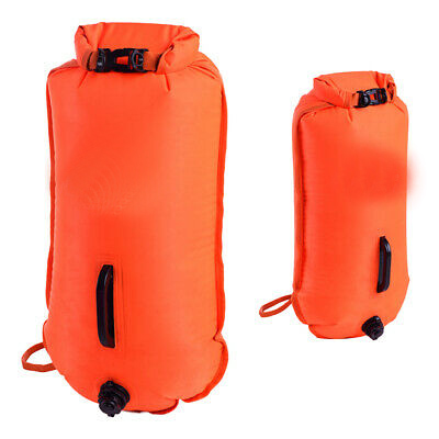 Ultralight Triathlon Swimming Buoy 37*72cm Inflatable Fruit Tube Ring