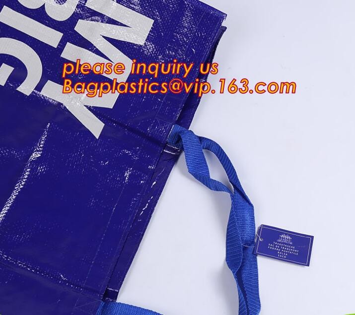 Custom Huge Luggage PP Woven Bag With Zipper Lock,PP Woven Shopping Bag,Factory customized cheap laminated pp woven shop