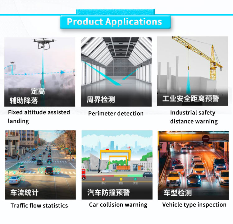 Position Measure Distance Measurement Laser Sensor for UNIVO 100m UBJG-03Y Protective