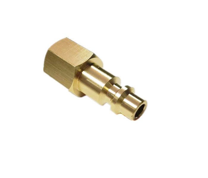 Brass Air Compressor Quick Connect MNPT Male Plug Kit For Air Tools