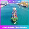 Buy cheap EXW DDU Freight Forwarder China To Canada 24h Online Collect Service from wholesalers