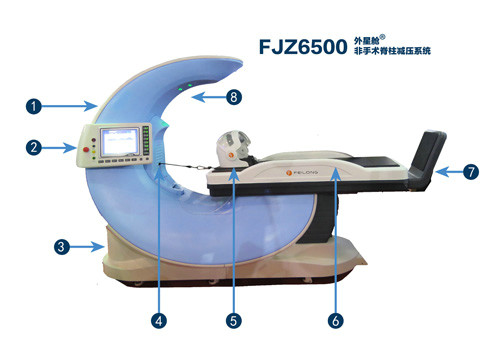 Reliable Cervical Decompression Machine Non Linear Logarithmic Curve