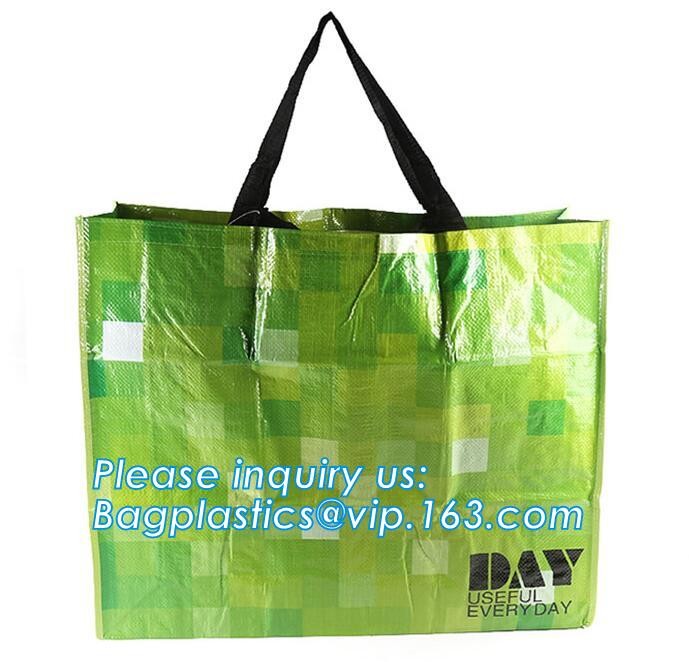Custom Huge Luggage PP Woven Bag With Zipper Lock,PP Woven Shopping Bag,Factory customized cheap laminated pp woven shop