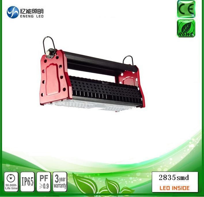 high quality Linear led high bay light 100W IP64 led warehouse light 120lm/w Fin cooling with smd 3030 AC200-240V 3years