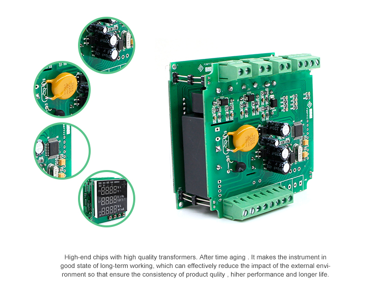 Original Factory To Sell Thin Product Three Phase Intelligent LED Display Multi-function Multimeters