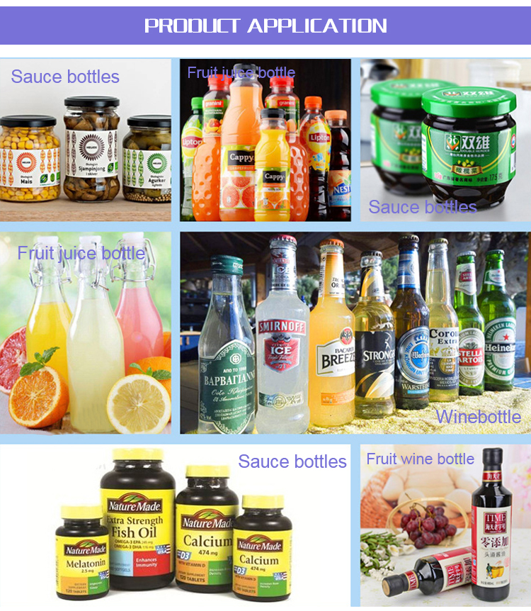 Hot Sale Automatic Square Bottle Labeling Machine L2000 * W700 * H1400mm Size