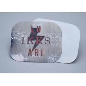 TPU Material Printed Custom Garment Labels With Four Colour Logos