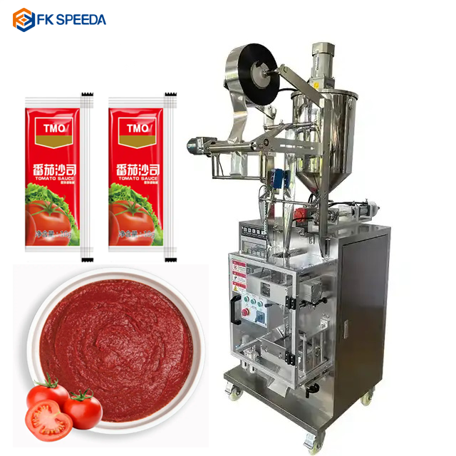 Multi-Function Powder Packing Machine for Honey Chili Paste Sauce Tomato Sauce Sachet