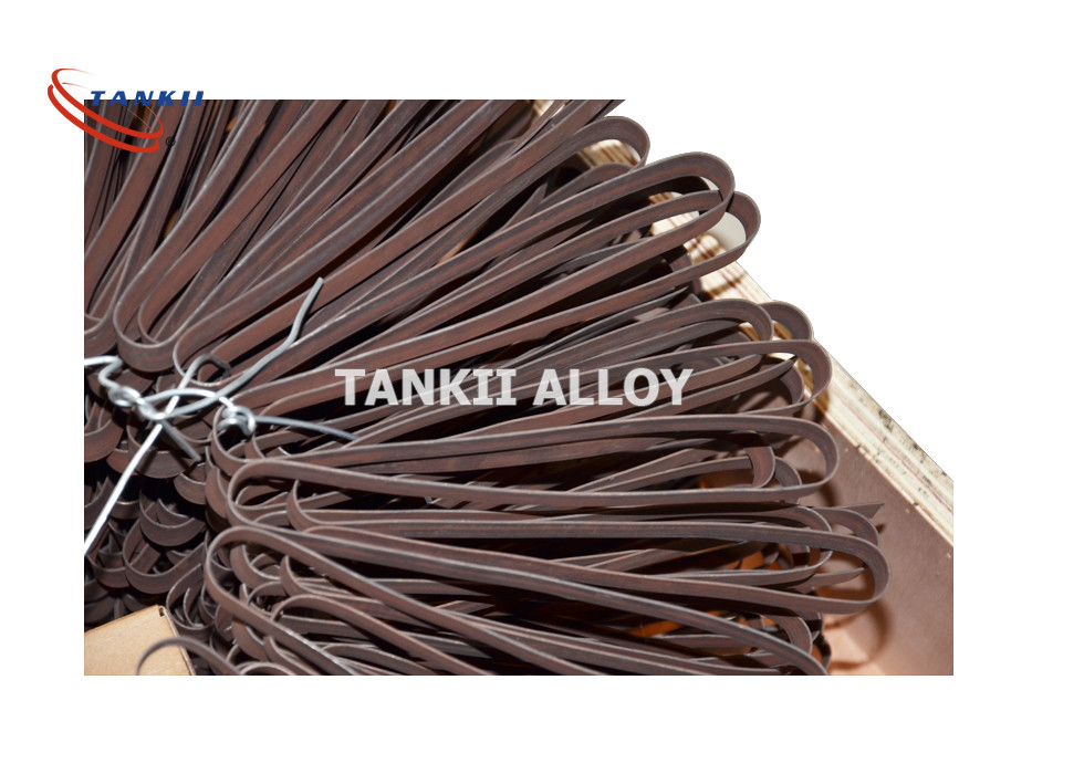 FeCrAl Cr25Al5 Kan-Thal A Resistance Heating Ribbon For Heating Furnace
