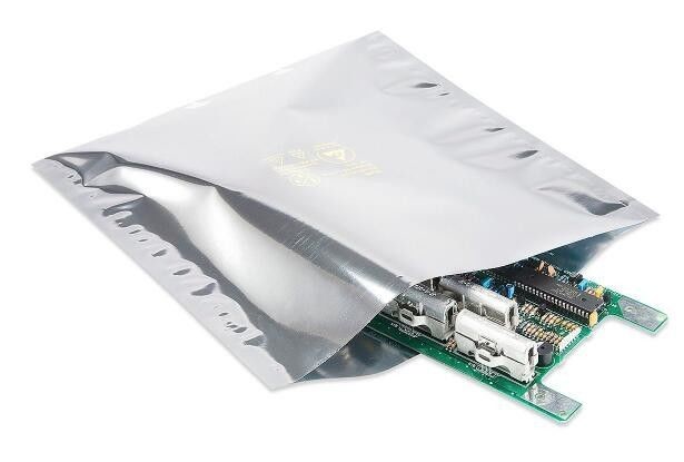 Antistatic Aluminum Foil ESD Shielding Bags High Moisture Barrier With LOGO Printing