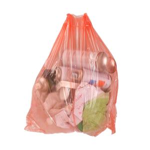 Convenient Disposable Plastic Drawstring Garbage Bag for Can Liners in HDPE