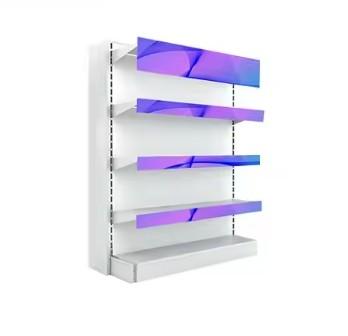 Supermarket Retail Commercial Shelf Led Display Slim LED Advertising Screen