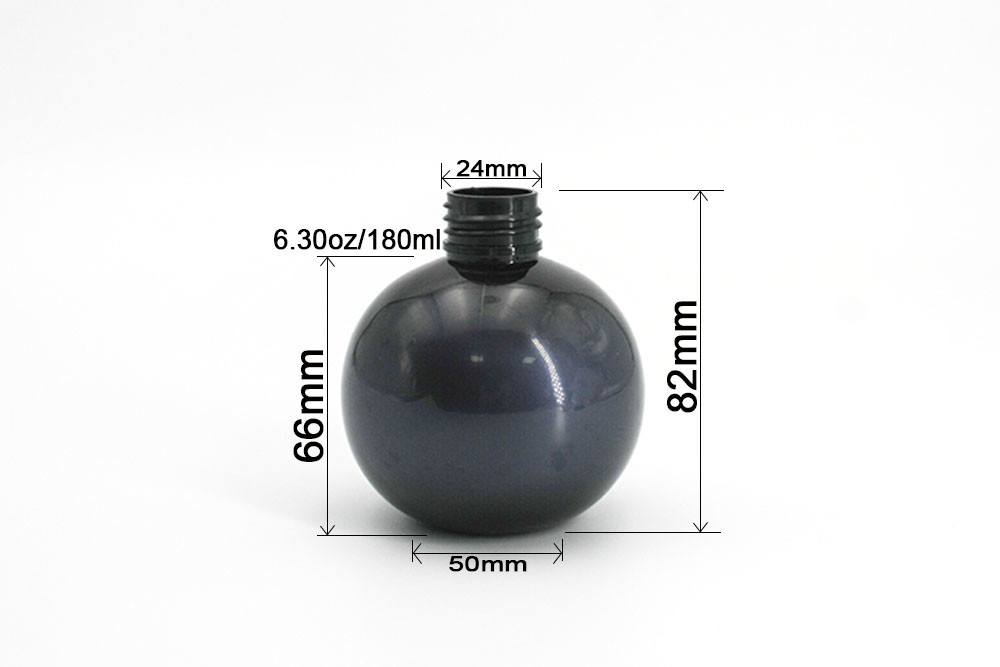 Gray Blue 24mm Bulb 180ml Empty Lotion Containers