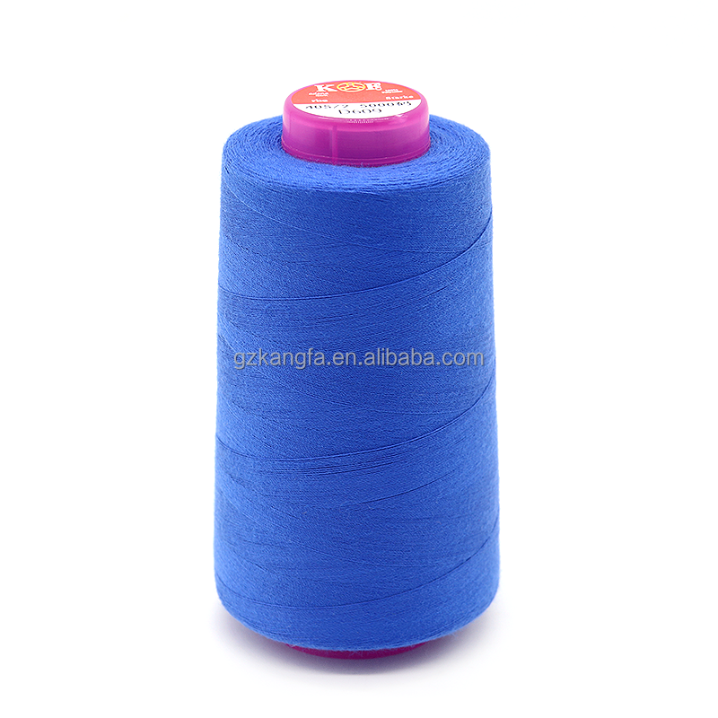 Low Moq 40/2 5000yds Polyester Sewing Thread For Machine Sewing With 100% Polyester