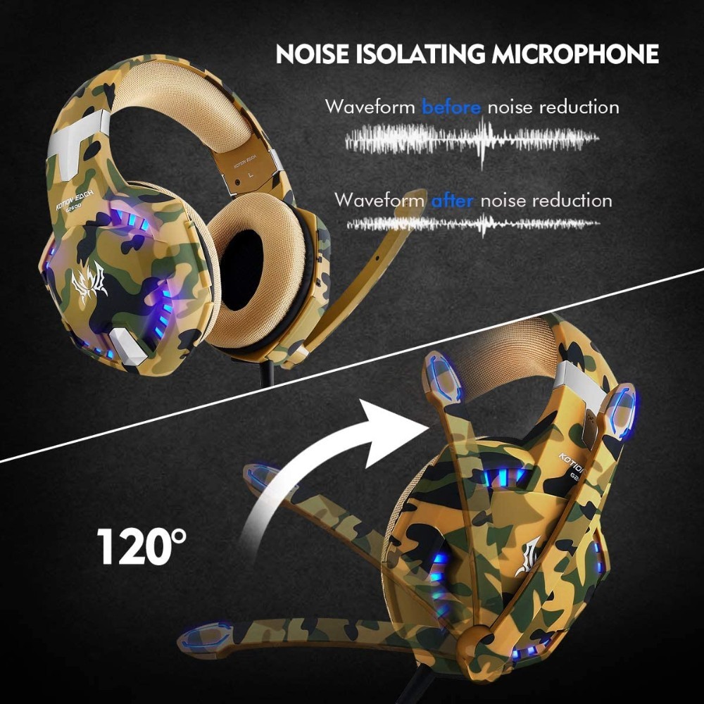 PC PS4 117dB 2.2m kotion each g2600 gaming headset
