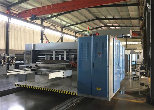 Full Computer Control Corrugated Carton Machine / Flexo Printer Slotter Die
