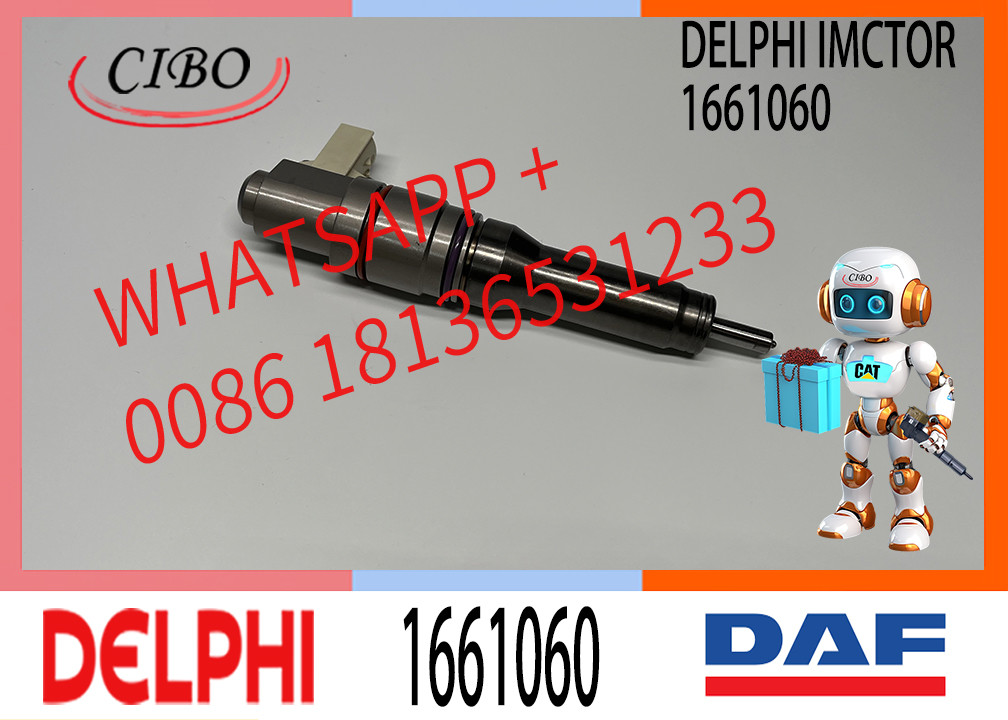 Diesel Fuel Injector Common Rail Parts Injector 1661060 1725282 1905002 BEBJ1D00001 For VOL-VO