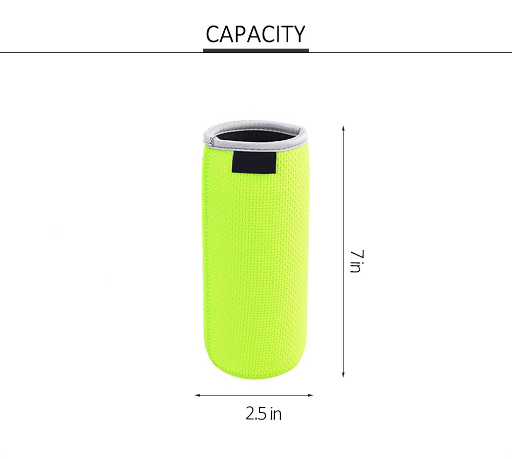 22-23oz Skinny Can Coolers Soft Neoprene Insulated Slim Sleeves for Cans