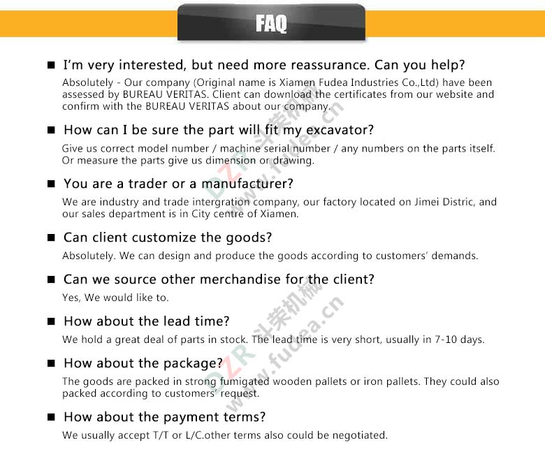 Sk60 Hydraulic Thumb Yellow or Others Q345B Mini Excavator Hydraulic Clamp