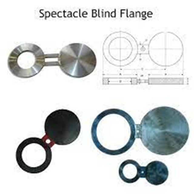 Super Austenitic Stainless A564 N08367 ANSI B16.5 Spec Flange Customized Size High Pressure 3000# 300# Spectacle Blind Flange